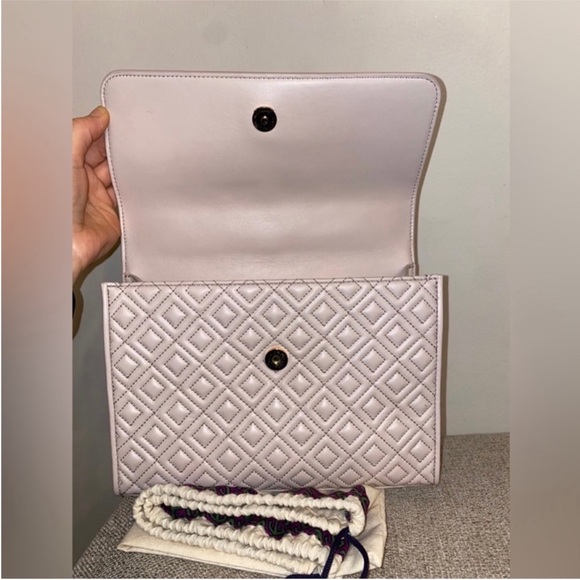 💯 Authentic TORY BURCH Fleming Convertible Shoulder Bag - Picture 12 of 16